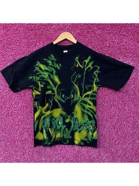 Endless Denim "The Green Clown Puppet Master" Complex T-Shirt Small